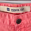 Gap  Pencil Cut Stretch Coral Pink Cropped Jeans Photo 8