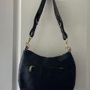 Coach Jes Hobo with Leather Strap in Black Photo 5