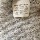 Aerie Women’s XS Gray Weaved Knit Oversized‎ Crew Neck Sweater Photo 5