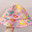 Sanrio Gudetama  Bucket Hat The Lazy Egg Pink Graphic Printed Photo 5