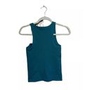 Athleta  Size XS Aurora Seamless Tank Top, Green Teal Versatile Shirt NWT Photo 4