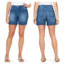 Gloria Vanderbilt NWT  Womens Amanda Shorts, La Brea High Rise Slimming Size 16 Photo 1