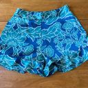 House of Harlow Floral Satin Silk Boho Chic Lounge Casual Shorts Luxury, Size S White Photo 11