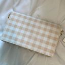 Tan Gingham Clutch Photo 2