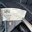 Rock & Republic Rock Republic KASANDRA Womens Size 14 Dark Blue Boot Cut Jeans Denim Pants 35x32 Photo 8