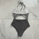 Aerie Black and White One Piece Swim Photo 5