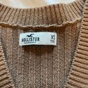 Hollister Brown cropped  sweater Photo 2