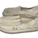 Sanuk  Womens  Donna ST Daisy Lace/ Eyelet Shoes sz 7 Photo 0