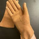 Vintage 1950s/1960s Light Tan Camel Suede Women’s Ladies Gloves Photo 0