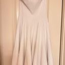 EXPRESS Short White Strapless Dress Photo 1