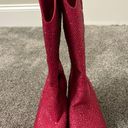 Bedazzled Pink Boots Size 10 Photo 1