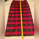 Nine & Co. 🖤Buffalo Check Plaid Skirt Maxi Wool Blend, Size 10 Photo 1