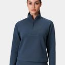 The Range Navy Zip Sweater Photo 0