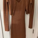 Free People Phoebe Sweater Dress Cardigan Set Photo 0