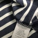 Theory  Women Striped Dress Navy Blue White Moltana‎ Short Sleeve Back Zip Size S Photo 11