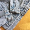 Wild Fable  Cropped, Slightly Distressed, Jean Jacket, Light Blue, Size XS, NWT Photo 6