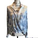 Young Fabulous and Broke YFB  Tie Dye Surplice SOHO Top Shirt Blouse Sexy NWT Photo 0