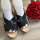 Mootsies Tootsies  black heeled slides size 9 Photo 1