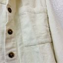 By Together  Basic Cream Tortoise Button Down Oversized Corduroy Shacket Sz Sm Photo 3