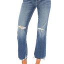 MOTHER Womens The Tripper Jeans Pocket Distressed Denim Cryin' Cowboys Size 28 Photo 0