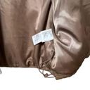 Abercrombie & Fitch  Oversized‎ Brown Quilted Puffer Vest Men’s Size Medium Photo 7