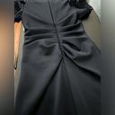 XScape NWT  Ruched Fit & Flare Gown Midnight Blue Size 10 Photo 4