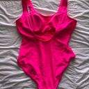 No Bo  Neon Pink Swimsuit Photo 1