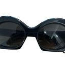 Loewe NEW  LW 40077I 01B Oversized Round Sunglasses 54 mm Black Photo 1