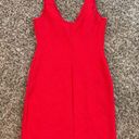 Paper Dolls Paper Doll red deep v neck dress Photo 4