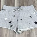 Pam & Gela  star print fleece lined sweat shorts size medium Photo 0