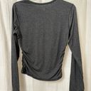 Lululemon Long Sleeve Ruched Athletic Top Photo 1