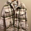 American Eagle  Brushed Plaid Shacket Photo 2