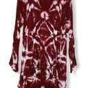 One Teaspoon  Tie Dye High Low Tunic Red Photo 0