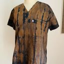 Cherokee Vintage 90s  Studio Scrub Utility Top Bleached Black Photo 6