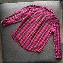 Ariat  // Pink Plaid Button Down Shirt Photo 4