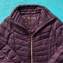 Michael Kors  Women's Puffer Jacket Red Polyester Packable Down Fill Sz M Photo 2