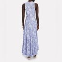 Poupette St. Barth  Nana Printed Maxi Dress Revolve Blue Begonia Size L New w/Tag Photo 9