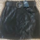 Hollister Black Leather Skirt Photo 0