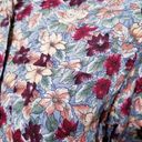 Westbound Vintage 80's 90's retro floral print button shirt blouse top SMALL Photo 1