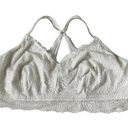 Maurice's  White Lace Wireless Bralette Women's Plus Size 3X | 51-11 Photo 0