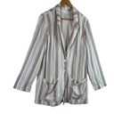 Torrid  Striped Linen Blazer Photo 7