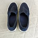 Sperry  Top Sider Navy Blue Fabric Slip-on Sneakers Women's Size 6 Boat Shoes Photo 5