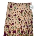 Sag Harbor  Vintage Y2K Size Large Rose Print Deadstock Faux Wrap Midi Skirt Photo 4