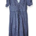 Hill House Sabrina Dress Blue Basketweave Cotton Size XXL Photo 10