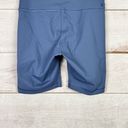 Everlane  The Perform Bike Shorts Womens Blue High Waist Performance Sz S Photo 4