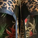 Cheetah Print Shoes Black Size 7.5 Photo 2