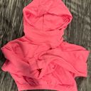 Naked Wardrobe Pink Crop Sweatshirt  Photo 0