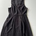 BCBGeneration  Black Skater Fit & Flare Dress Size 10 Photo 3