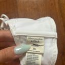 Abercrombie & Fitch Y2K  white embroidered cottage core balconette bikini top Photo 4