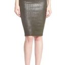 June and Hudson 🆕 NWT  High Waisted Pencil Skirt Sparkle Shiny Shimmer Party Large Photo 3